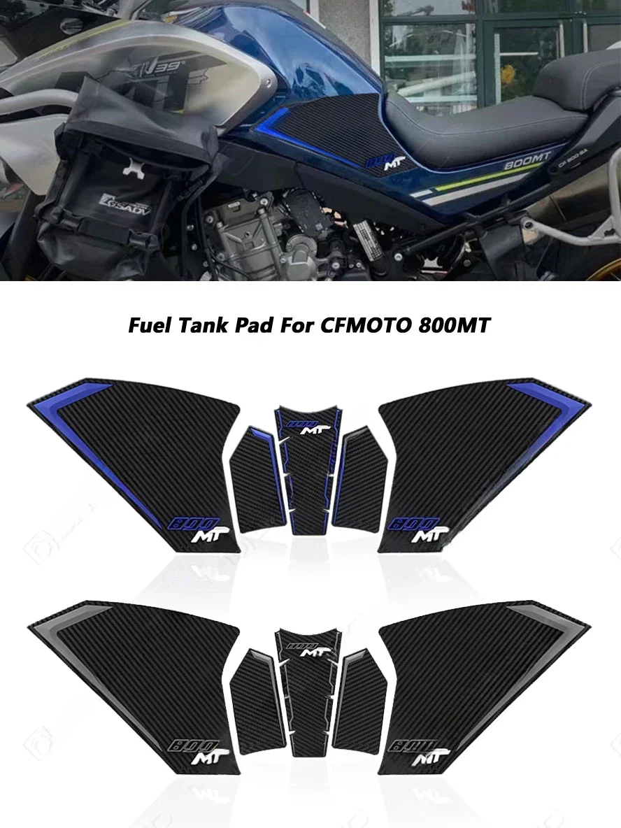 

Motorcycle Tankpad Fuel Tank Pad Stickers For CFMOTO 800MT 2021 3D Sticker Tank Cover Decoration Accessories