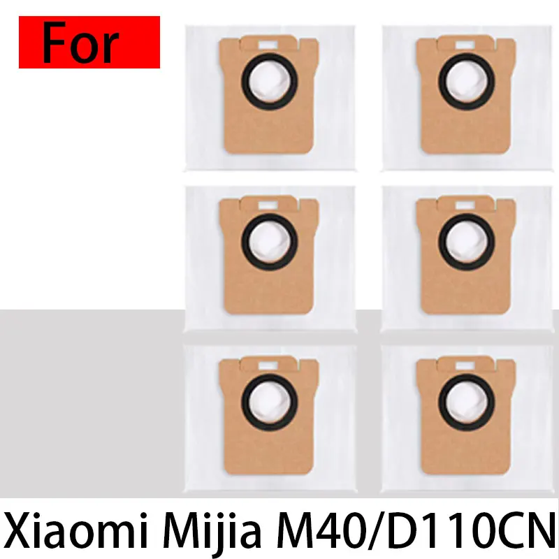 voor Xiaomi Mijia M40 D110CN stofzuiger vervangende onderdelen, rolborstel, randborstel, filter, vod, stofzak,