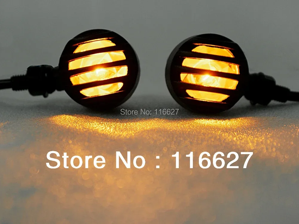 Blk Amber Metal Bul… - image