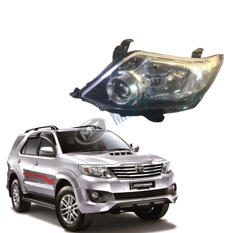 Car Accessories Front Halogen & Xenon Headlight For Fortuner Head Lamp Light 36W