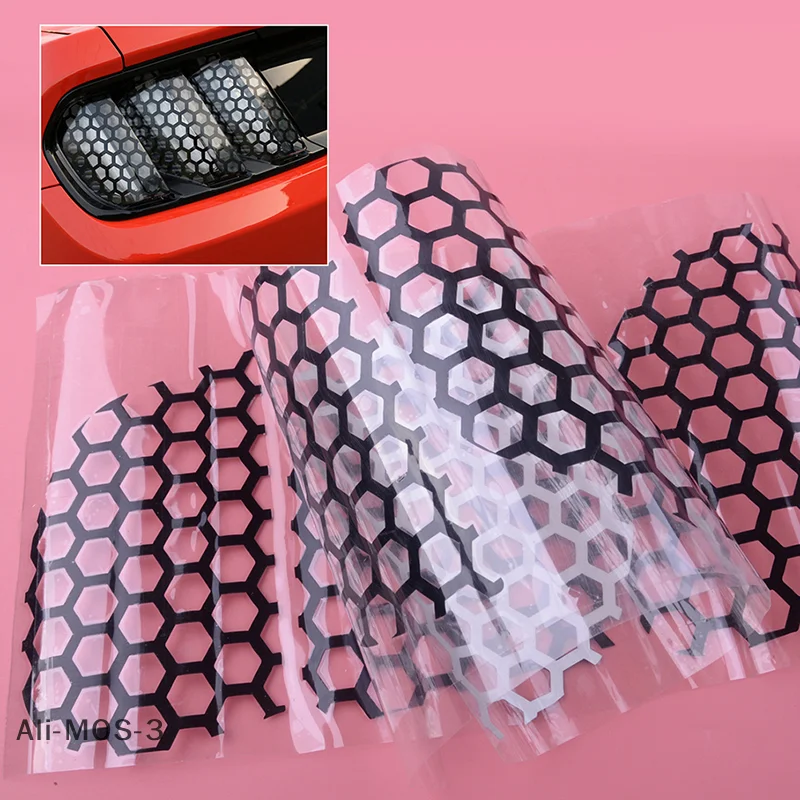 

【S】1 PC Motorcycle Sticker Honeycomb Helmet Decals Stickers Helmet Decal Waterproof Stickers Motorcycle Decals Bumper Sticke