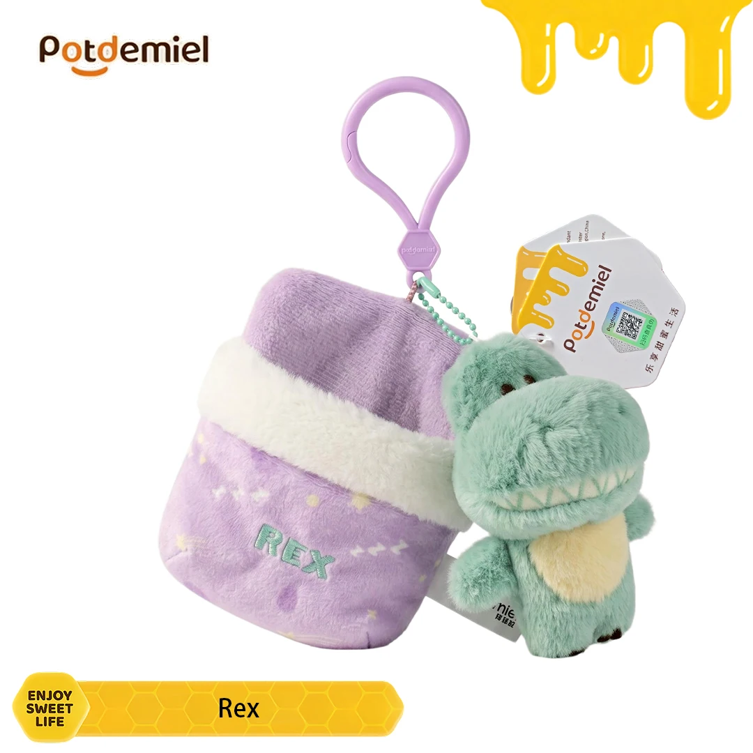 

Potdemiel Disney Toy Story Rex Plush Ornament Phone Decoration Bag Hanger Gift Bag Collectible Doll Decorative Gift Mini Unisex