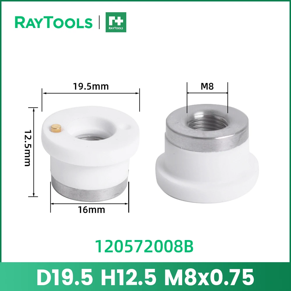 Original Raytools Laser Ceramic Body Nozzles Holder D28 M11 D32 M14 D19.5 M8 for Raytools BM110 BT240S Laser Cutting Head
