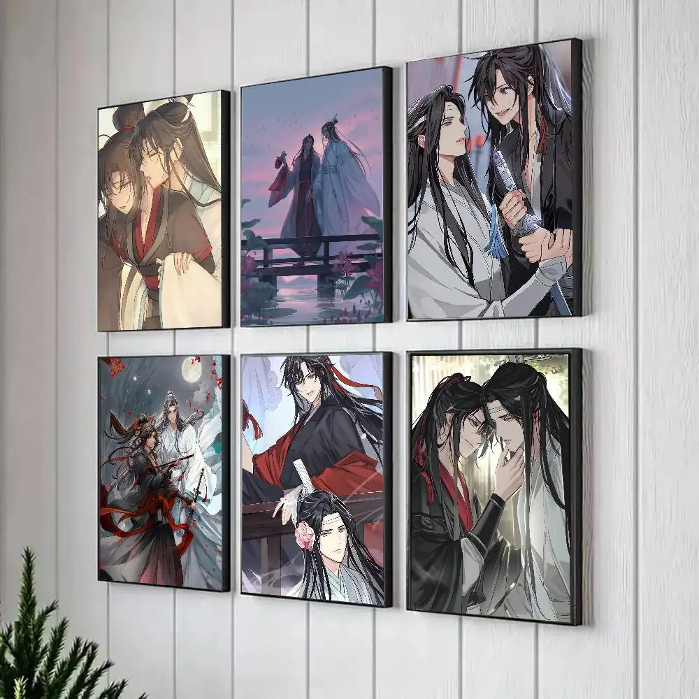D-Demonic A-Ancestor Poster Art Sticky Wall Waterproof Home Living Room Bedroom Bar Aesthetic Decoration