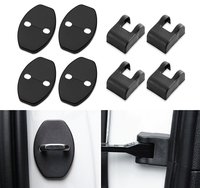 Car Door Lock Check Arm Cap Cover Door Stopper Cover for Audi Q3 Q5 Q7 Q8 Q2 A4 B6 B7 A6 C5 C6 Q2 A3 A5 A7 A1 TT Accessories