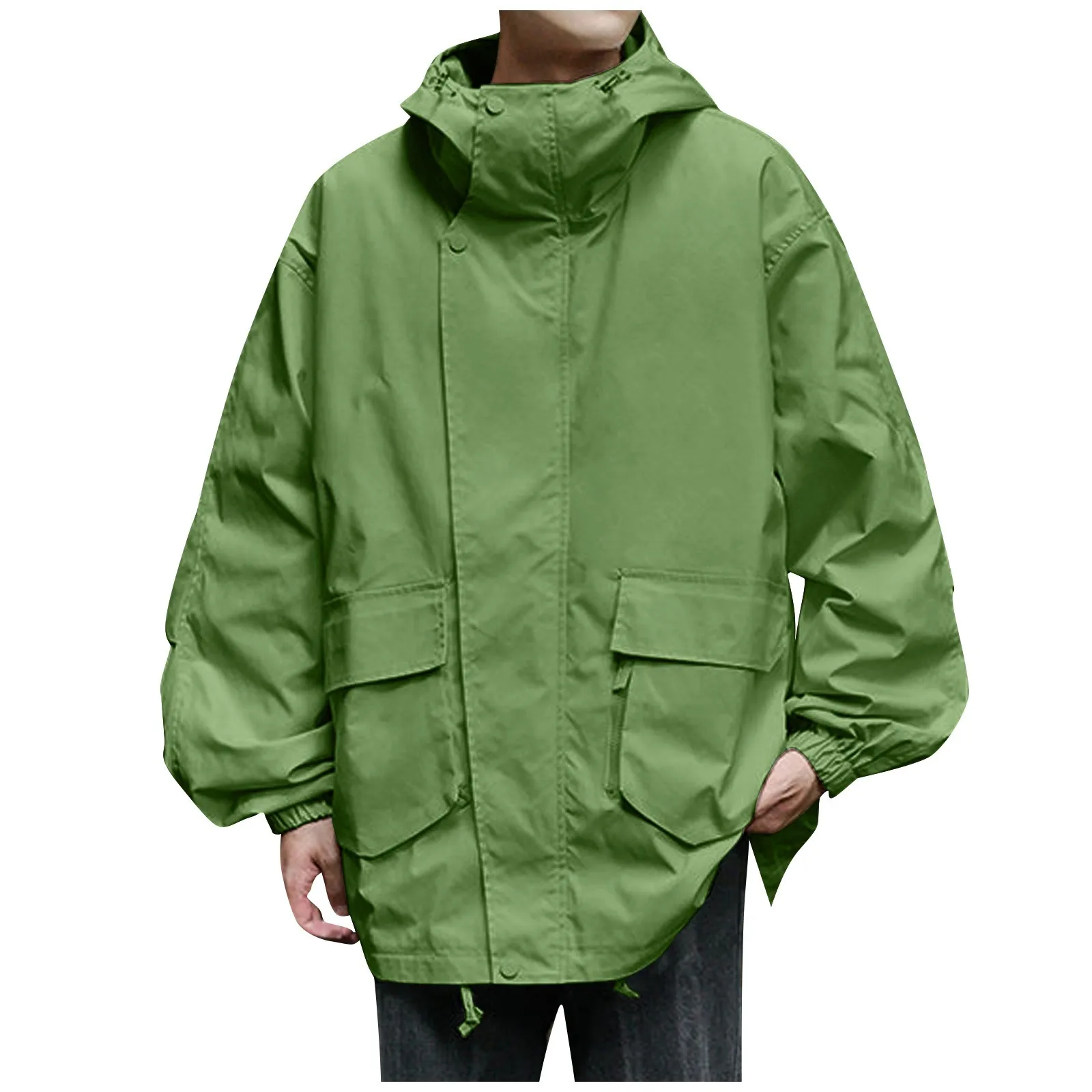 

Спортивная куртка штурмовое пальто с капюшоном плащ мужская тонкая спортивная уличная водонепроницаемая ветрозащитная куртка для гольфа и пешего туризма простой однотонный мульти