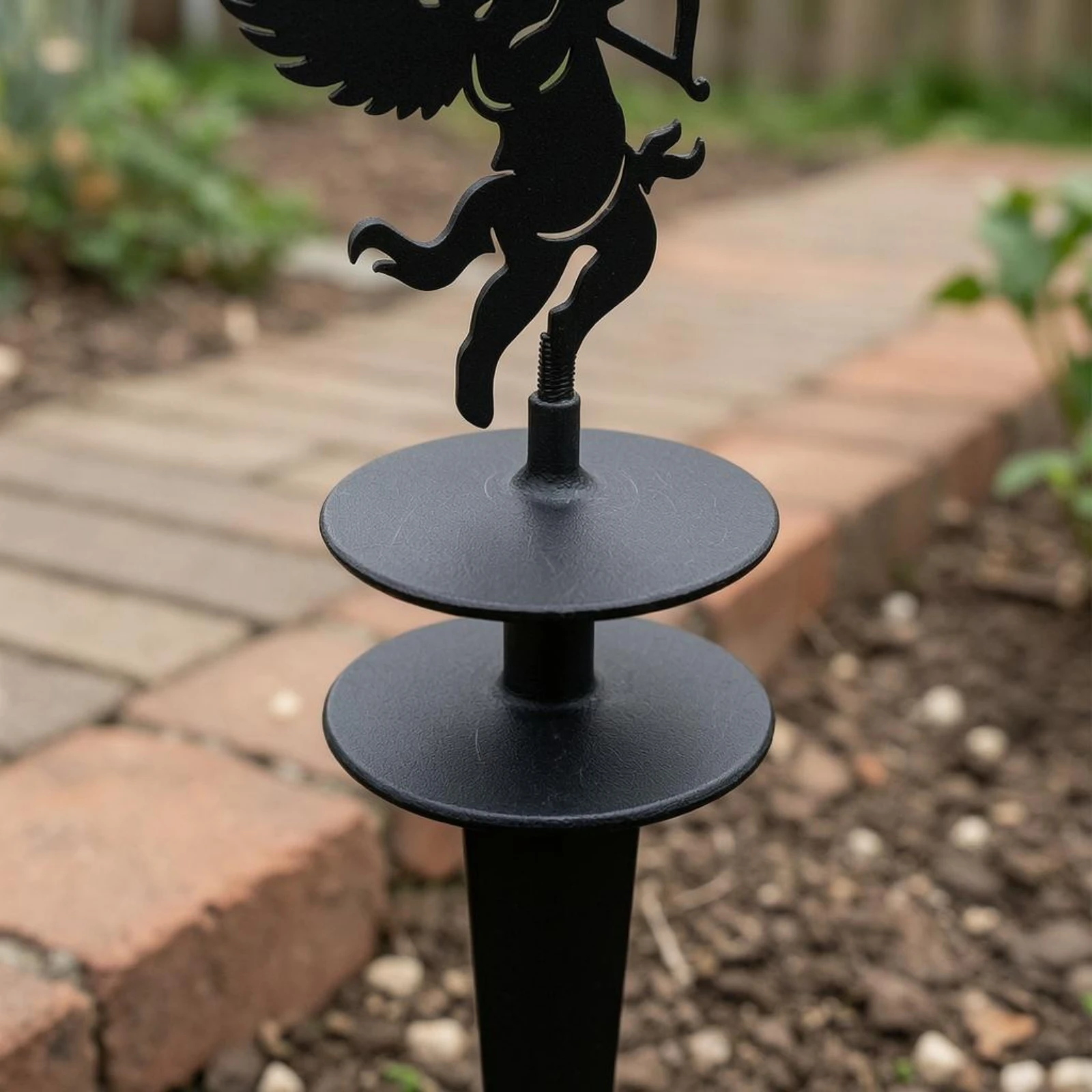 Iron Hose Guide Stake Easy to Install Decorative Hose Guide Spike