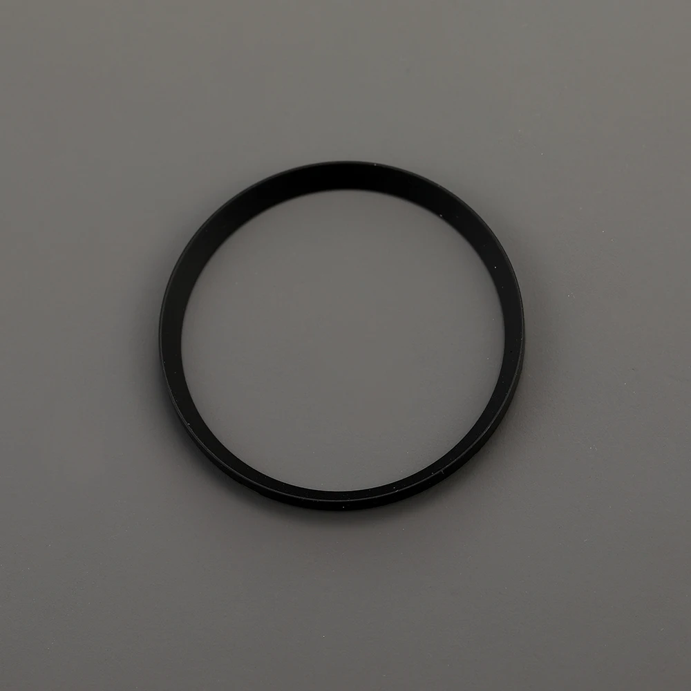 Mod Black Silver 30.8mm Chapter Ring with 24 hours Index Watch Parts Fit For SKX007 Watch Case For NH35 NH36 Movement