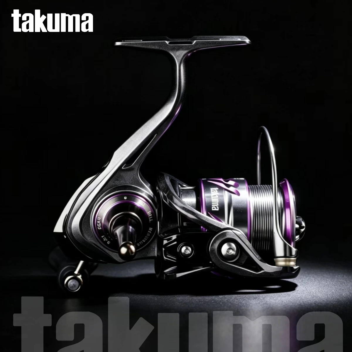 

Takuma Lingxi Spinning Reel - Lightweight Build, Metal Spool | Beginner-Friendly for Lure Fishing, No Line Tangles Shallow Spool