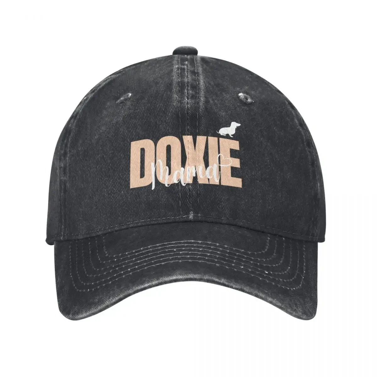 Vintage Doxie Mom Shirt Dachshund Mom T-Shirt Women's T-Shirt Women's Clothing Dachshund Gift Dachshund Clothing Cu Baseball Cap