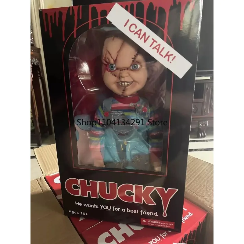 Original Bride Of Chucky MezcoToyz 78003 15 Inch Horror movie Peripheral Products Chucky Tiffnay Action Figure doll 38CM view 2