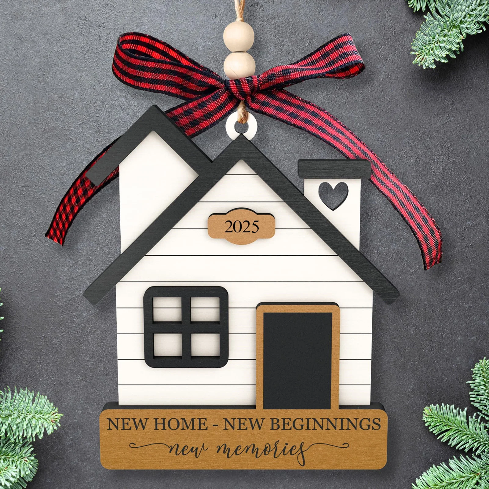 Housewarming New House Ornaments Adorable First Home Christmas Decoration Memorable Gift for Friends Family  Members