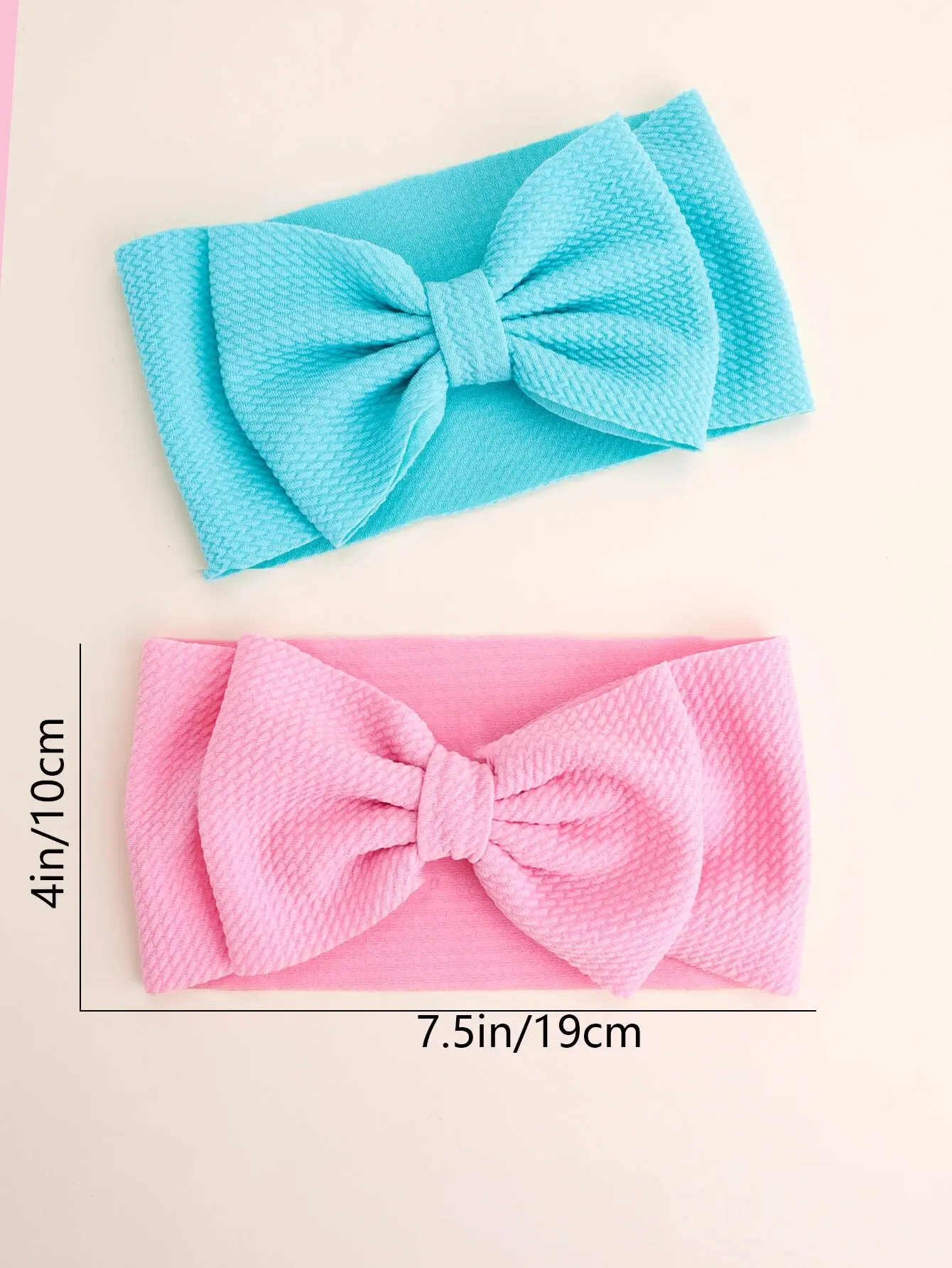 3pcs Butterfly Pattern Headband for Toddlers Bow Elastic Hairband Baby Lovely Elastic Bow Hair Band Kids Baby Hair Accessories