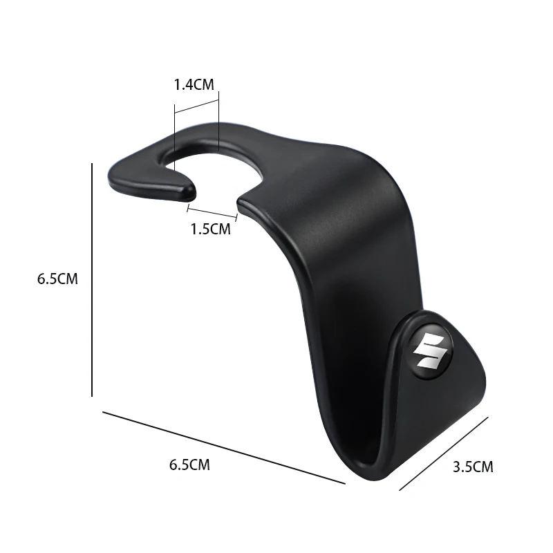 2 قطعة السيارات الداخلية المحمولة المقعد الخلفي السنانير لسوزوكي جيمي سويفت الساموراي فيتارا SX4 ألتو كايزر Ingnis DZire Swace عبر