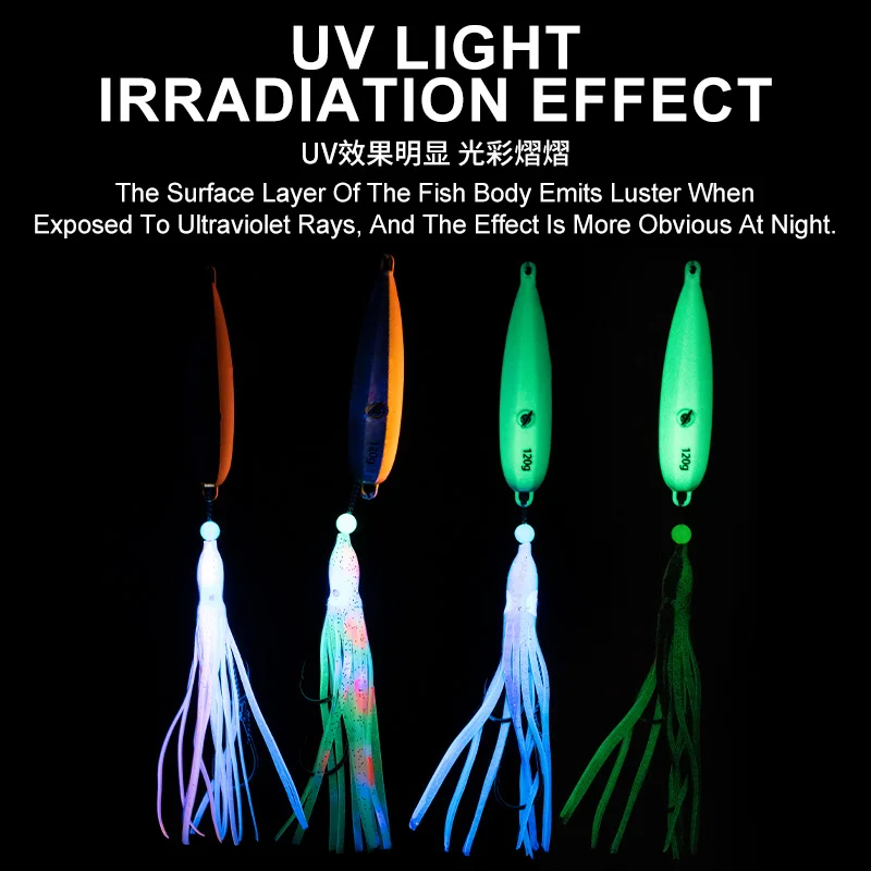 الهوس J25 40 جرام-200 جرام قيعان Inchiku بطيئة غرق الخريف الرقص الطعم المعدني الصلب المياه المالحة أعماق البحار مارلين القفز الصيد إغراء