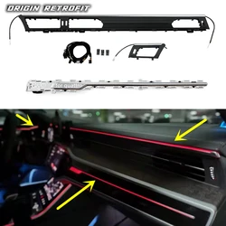 for Audi A6C8 dashboard ambient light 4K1 947 260 light bar without lamp for quattro center console ambient light