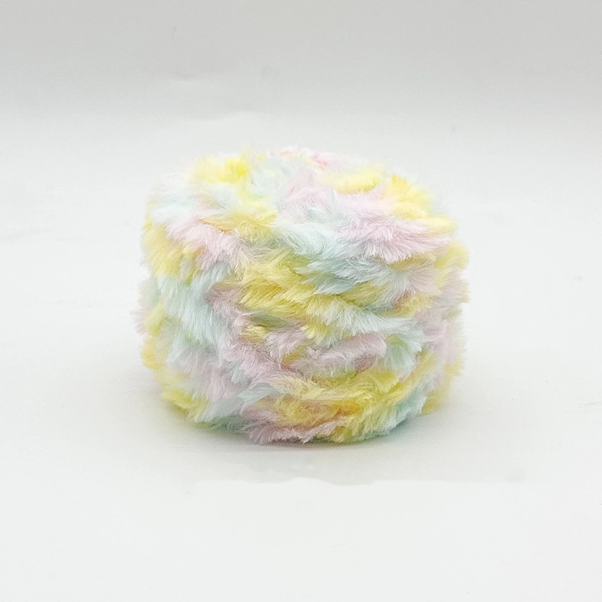 Winter 100g Super Chunky Bontgaren voor handbreien pluizig zacht warm Gehaakte lijn om Sjaal Hoed lange pluche draden Kerstmis te breien