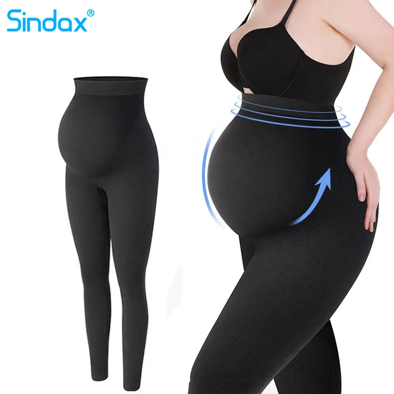 

Pregnant Women's Yoga Pants Sports Leggings Long Pants Women High Waist Pants Belly Support Skinny Maternity Legging Body Shaper