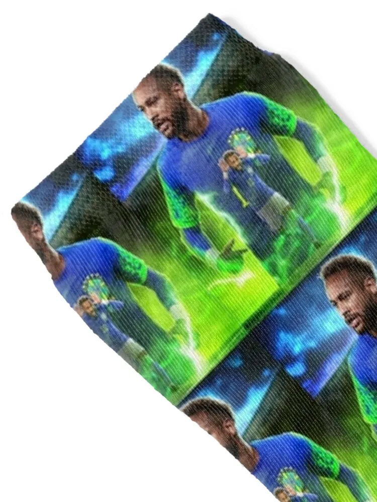 NeymarJR Boss الجوارب الأزهار التدفئة جورب الدراجات أحذية التنزه النساء الجوارب الرجال لطيف المألوف kawaii رجل الجوارب فتاة الرجال #2