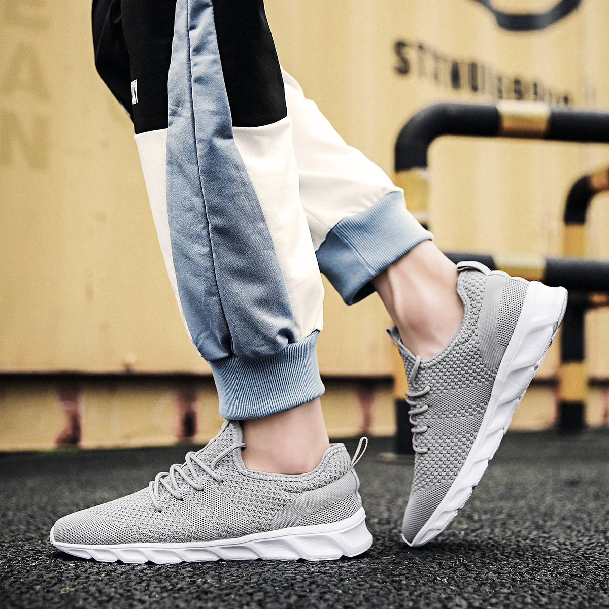 Atmungsaktive Herren-Sneaker,  – Men Shoes Running Sale Bewertung und Preis