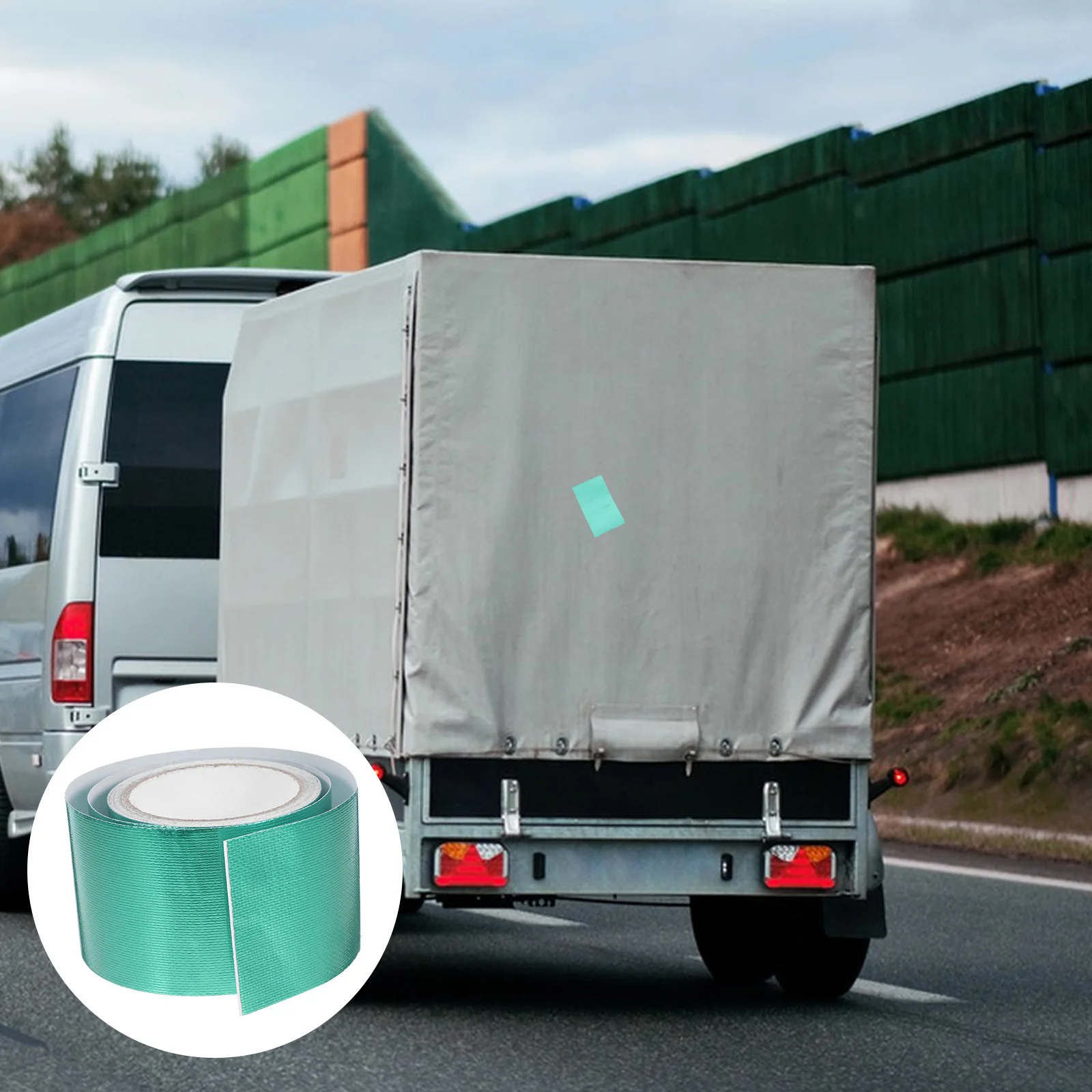 1 Roll Fiberglass Waterproof Repair Packaging Sealing Wood Bonding Alloy Fixing Heat Resistant Adhesive Tape For Tent Canvas