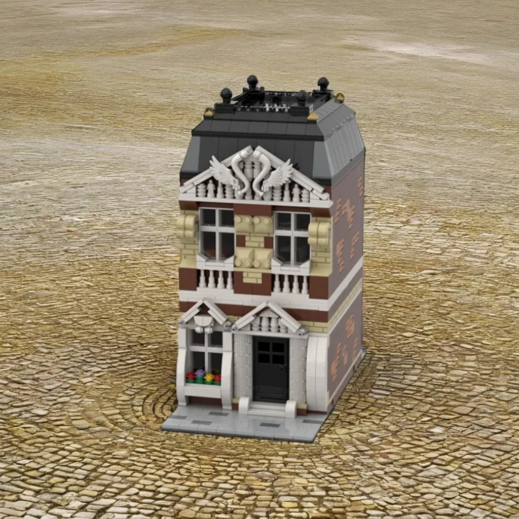 1622Pcs Modular House MOC Multi-functional Residential Building Education  Building diy Blocks Birthday Toys Gift