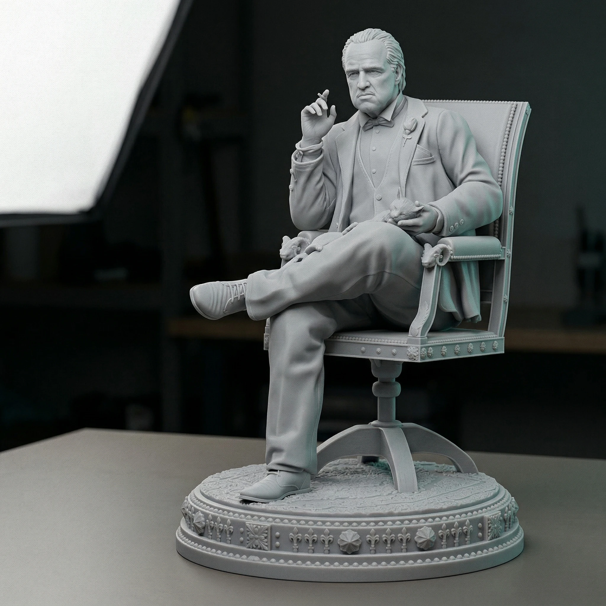 1/24 1/18 1/12 Brando Unpainted Unassembled 3D Printing Model Garage Kits (Requires Painting and Assembly)