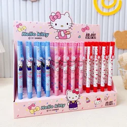 60pcs/lot Kawaii Sanrio Press Ballpoint Pen Cute Kitty Ball Pens School Office Writing Supplies