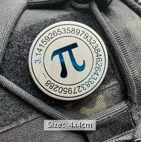 Parche de moral gancho y bucle elemento químico Pi – Científico - imagen 5