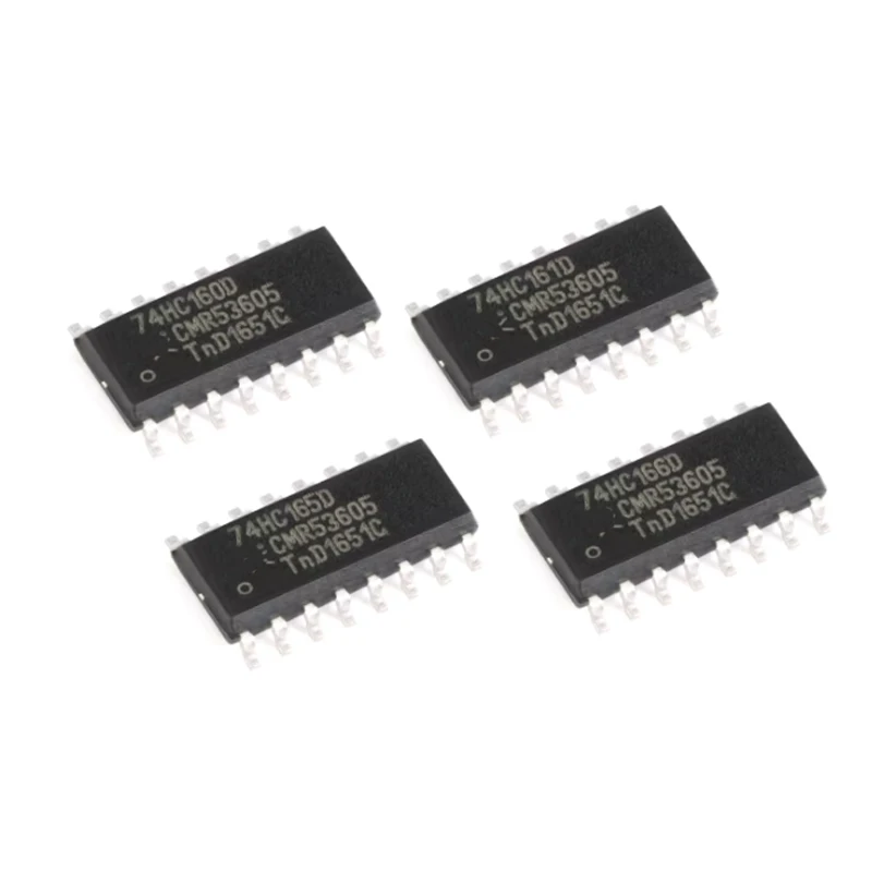 

10PCS 74HC160D 74HC161D 74HC164D 74HC165D 74HC166D SOP14 SOP16 logical chip shift register