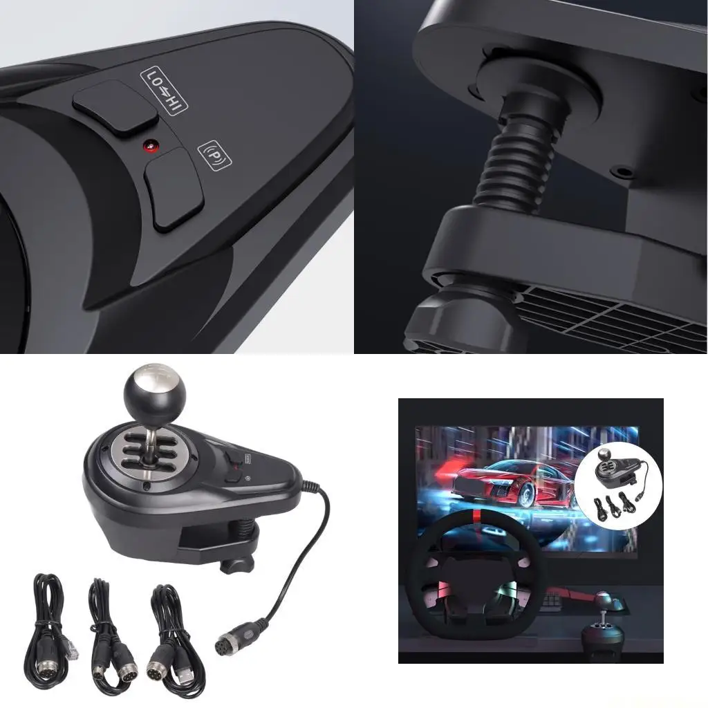 

E56B Модернизированный металлический пластиковый гоночный переключатель передач 6 + 1 шестерни Функция реверса Переключатели к