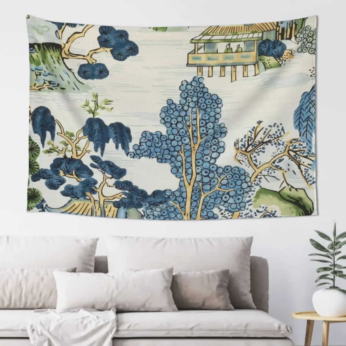 

Chinoiserie classic Tapestry Room Decor Home Decor Aesthetic Funny Tapestry
