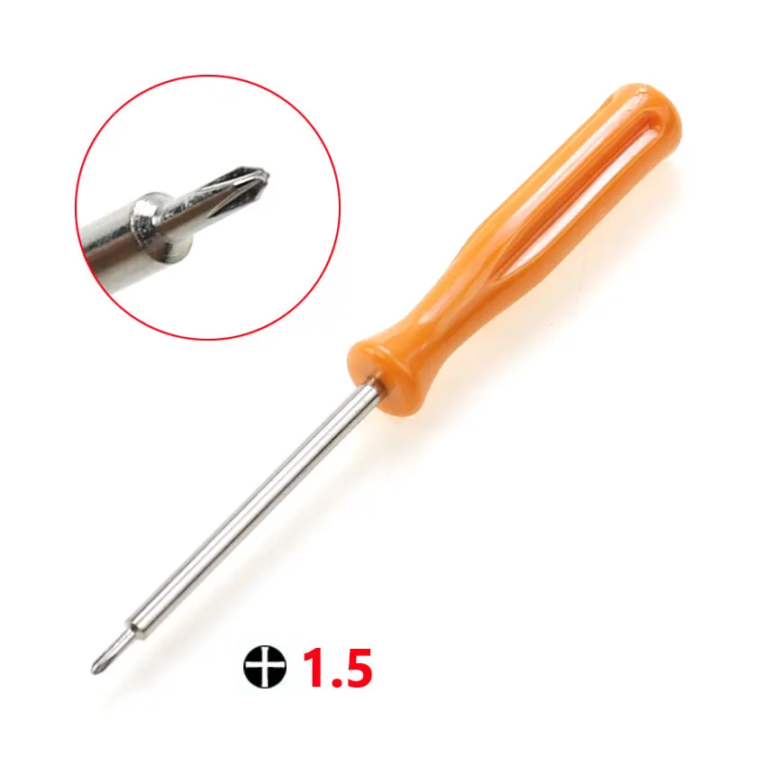 1.5mm Tri-Wing Phillips Screwdriver Crowbar Tweezers Screw Driver For Switch Wii GBA SP NDS NDSL NDSi New 3DS LL XL Repair Tool