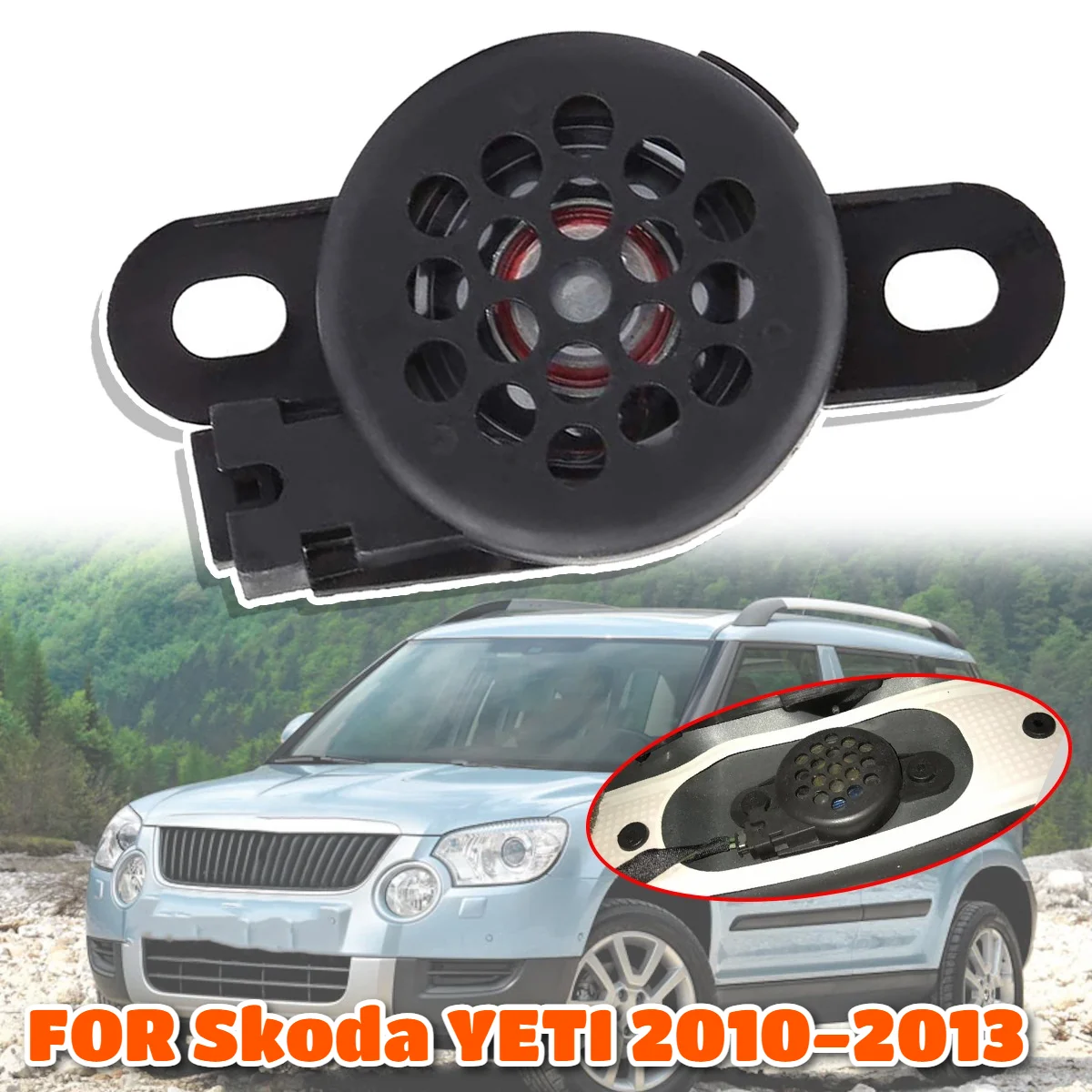 PDC Parking Aid Reversing Radar Warning Buzzer Alarm OPS Car Speaker Replacement 5Q0919279 Repair Kit For Skoda YETI 2010-2013