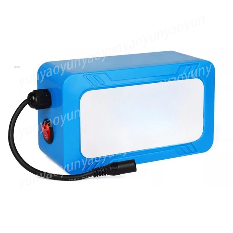 12V 9.5Ah Rechargeable Battery in Blue Case, for LED Cosplay Props, Animated Doll Clothing & Motorized Costume Power Supply