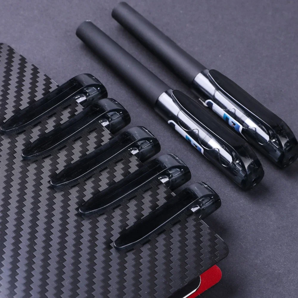 1-20pcs Pocket Pen Short Mini Portable Short Gel Pen Portable Small Quick-drying Signature Pen for Small Students