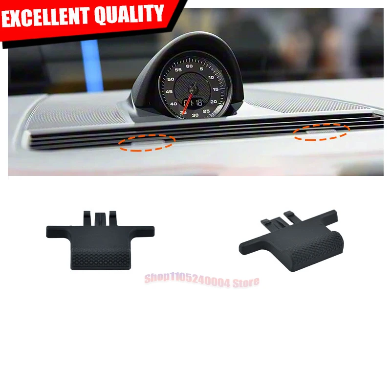 Instrument Panel Air Conditioning Vent Paddle Horn Cover Vent Adjustment Buckle For Porsche Panamera 971 2017-2023