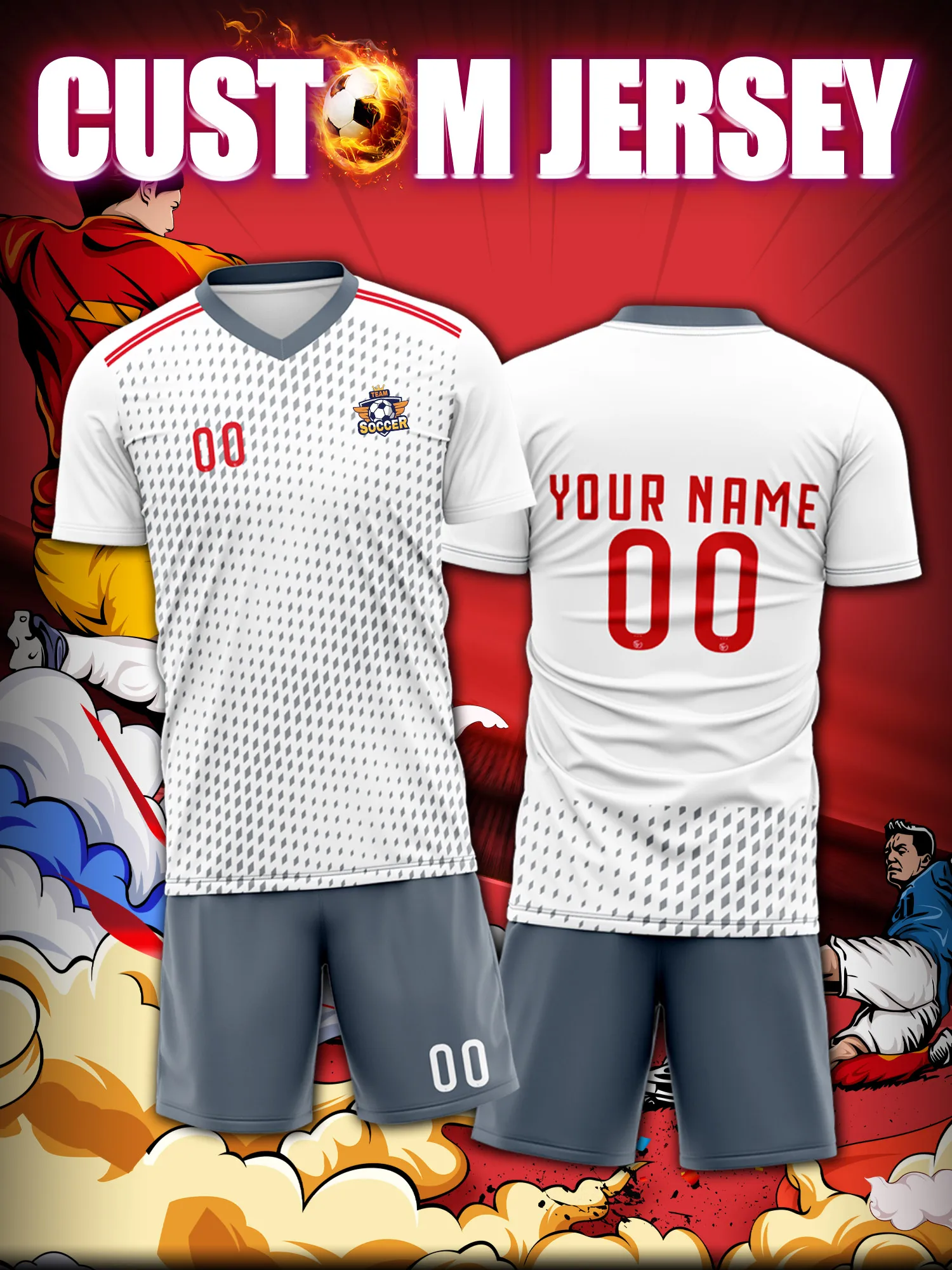 

Спортивные футболки с V-образным вырезом для мужчин и женщин 2026 года с индивидуальным именем и номером, быстросохнущие, модные, с технологией сублимации