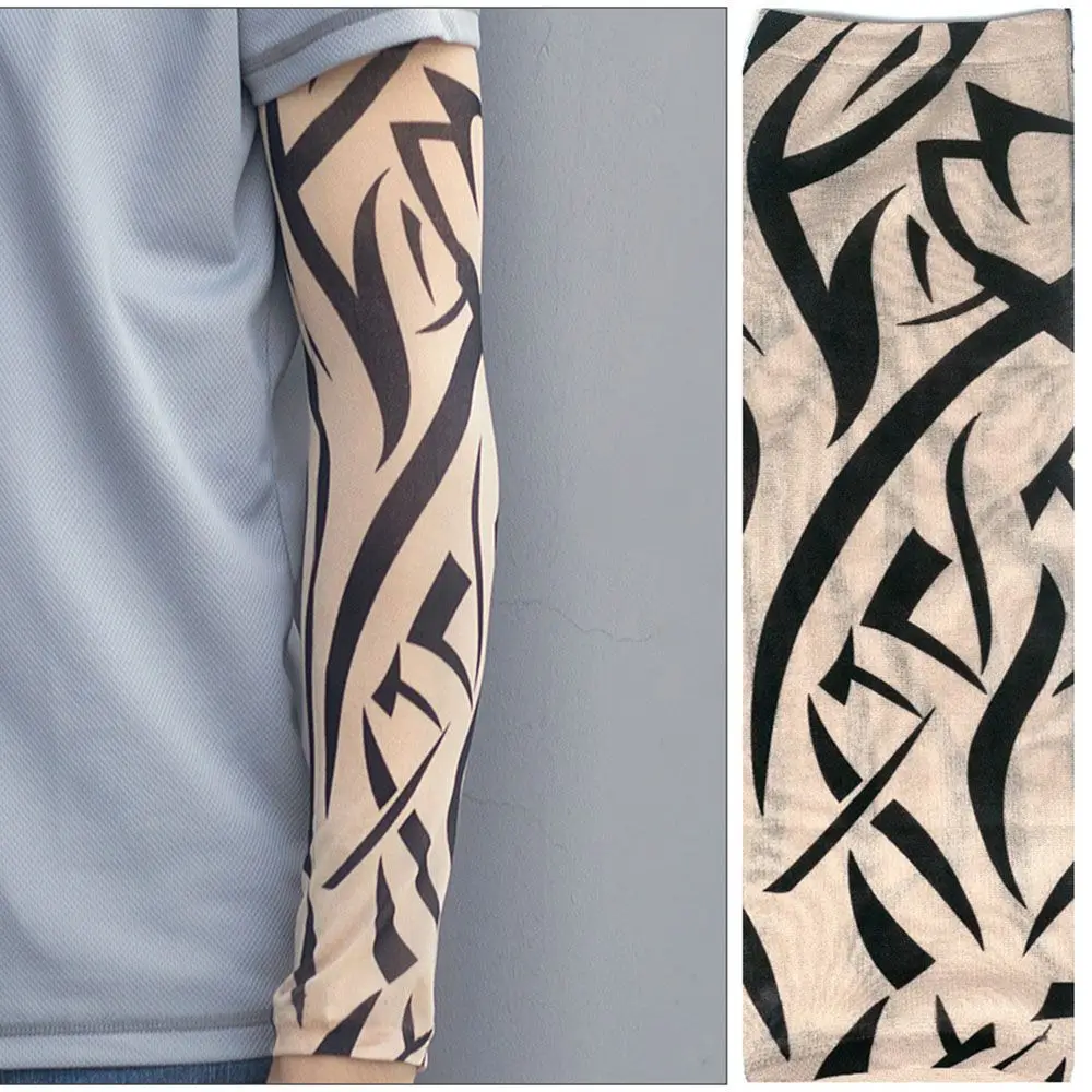 1Pcs Running New UV Protection Summer Cooling Basketball Flower Arm Sleeves  Arm Sleeves Arm Cover Sun Protection