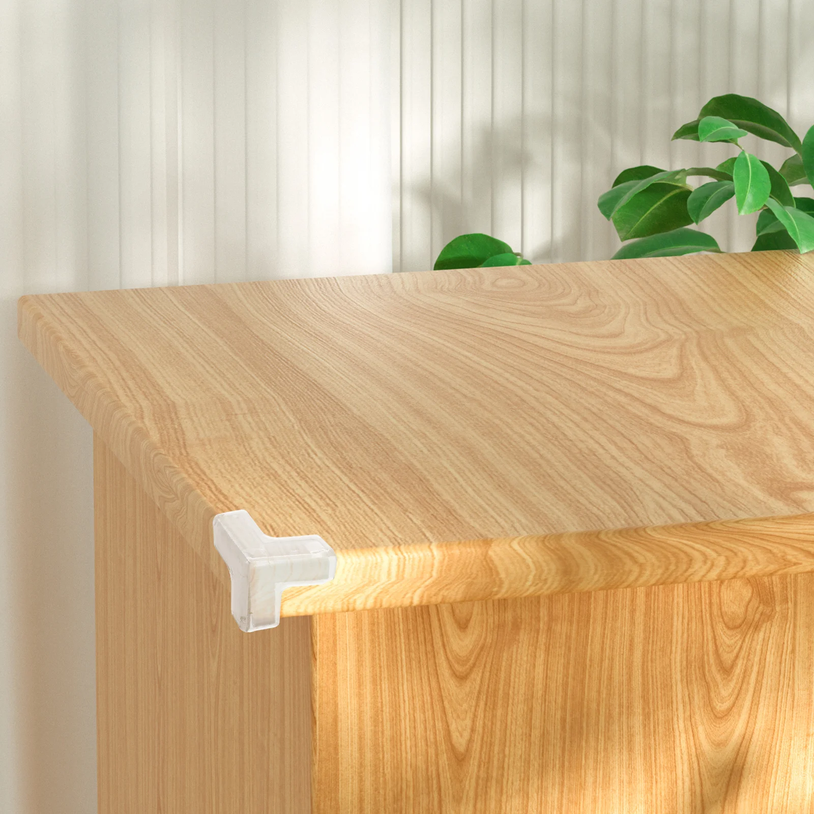 

4 Pcs Cabinet Edge Protector Baby Proof Corner Guards Bed Protectors Child Safety