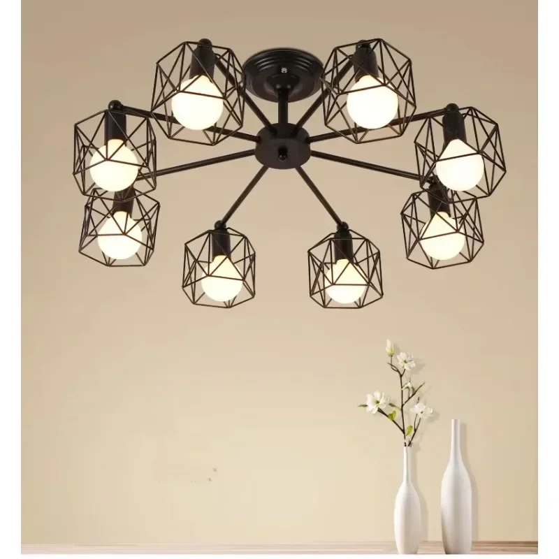 

Nordic creative living room modern minimalist personality Korean bedroom study led office ceiling lighting