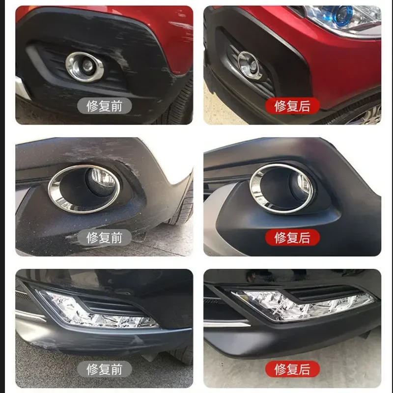 Car Plastic Restorer Coating Agent Auto Plastic Rubber Exterior Repair Clean Refresh Restoration Agent Black Shine Seal Brighten