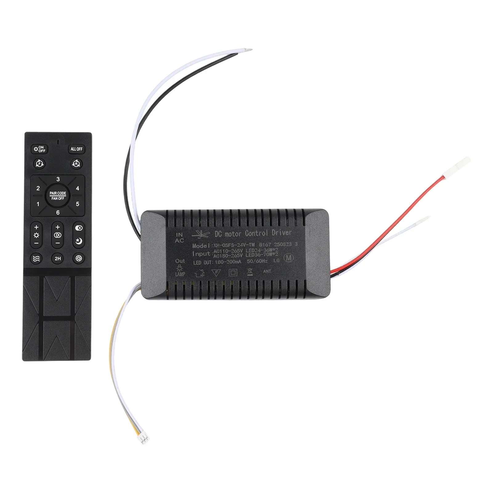 

Домашнее освещение, как показано на рисунке, беспроводной контроллер затемнения, регулируемый контроллер потолочного вентилятора, напряжение переменного тока 110 В-265 В