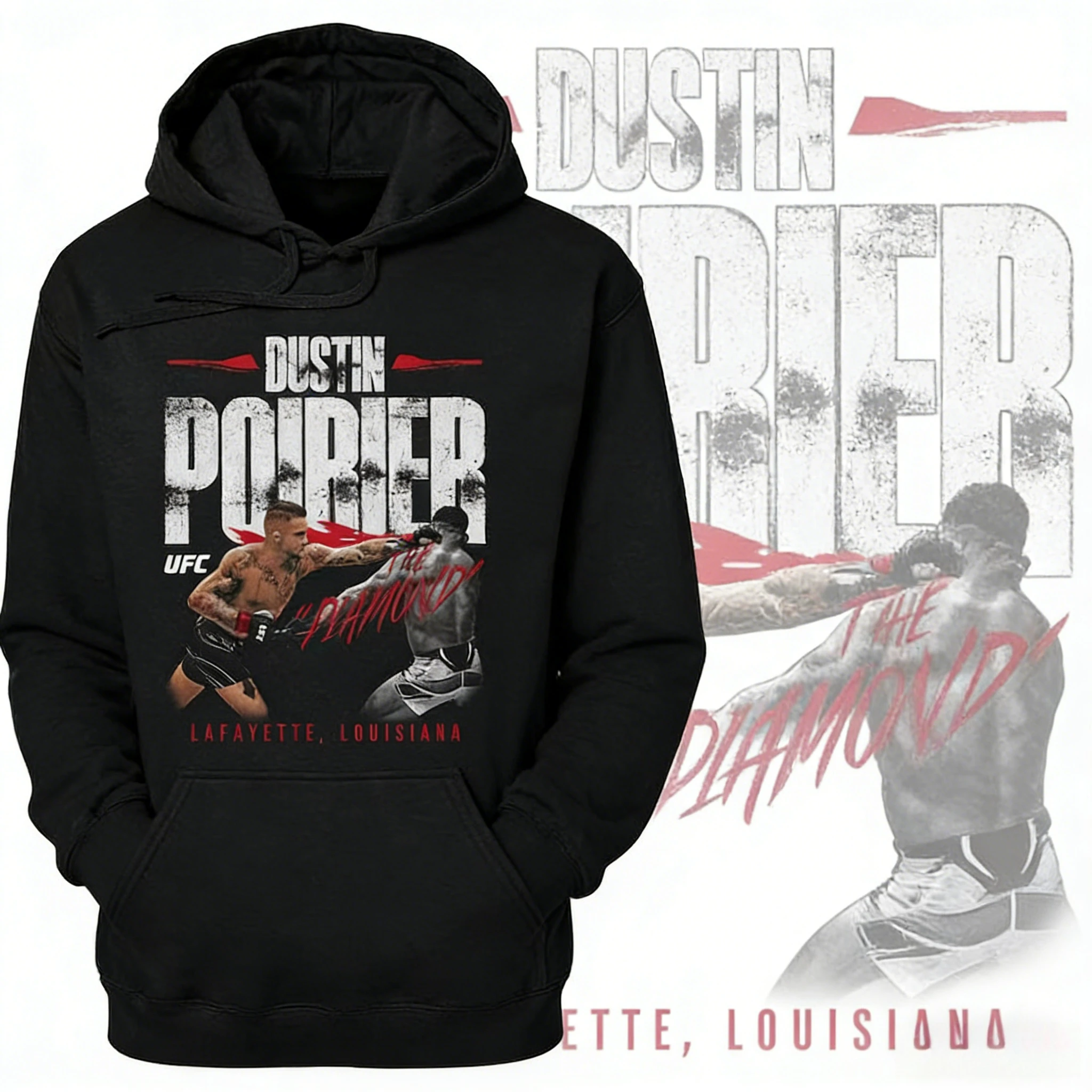 

Удобный мужской и женский свитшот UFC, толстовка для фитнеса, толстовка из 100% чистого хлопка на осень и зиму 2025-26.