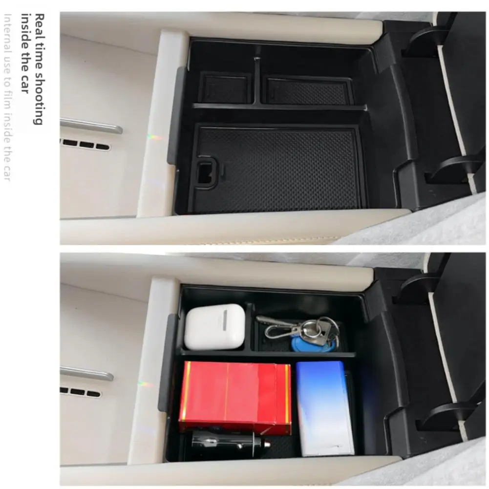 Car Armrest Storage Box For Xingyue L Large-capacity Anti-slip Shockproof Car Interior Organizer Accessories   ﻿