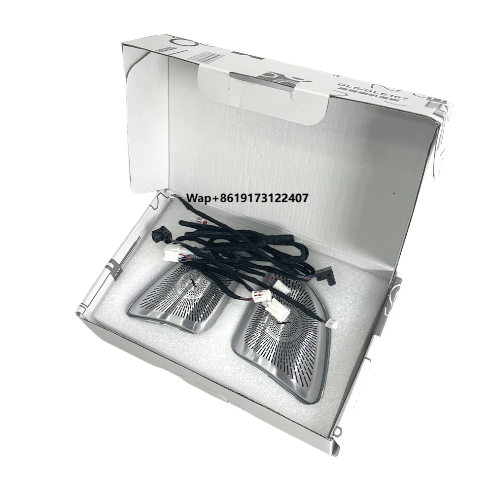 

Car A-pillar Tweeter LED Luminous Cover Door Speaker Cover Ambient Light for GLE GLS W167