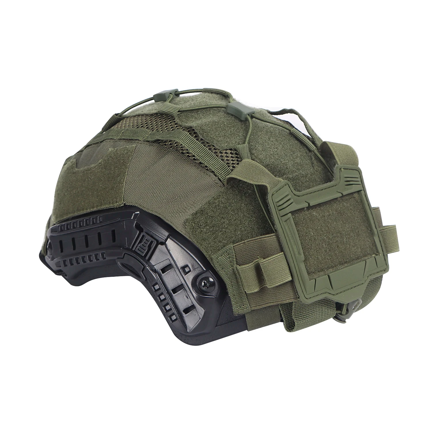 Tactical helmet camouflage helmet fabric MC camouflage helmet cover FAST multifunctional counterweight pack battery box