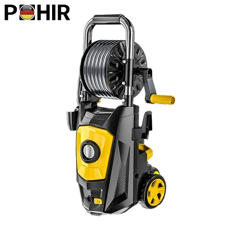 Household Reel Industrial Commercial Automatic Power Washer High Pressure Cleaners 2300w