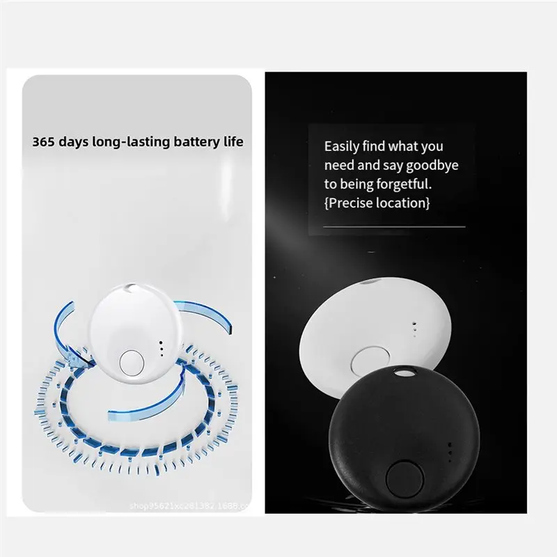AAAEL-Smart GPS-tracker voor Android voor Google voor auto en persoonlijk trackingapparaat Vind mijn draagbare Airtag B
