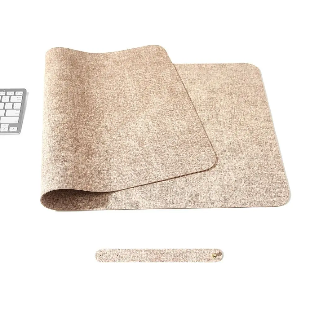 80*40cm Modern Non-slip Extra Large Mouse Pad Writing Mat Leather Mouse Mat Keyboard Mice Mat